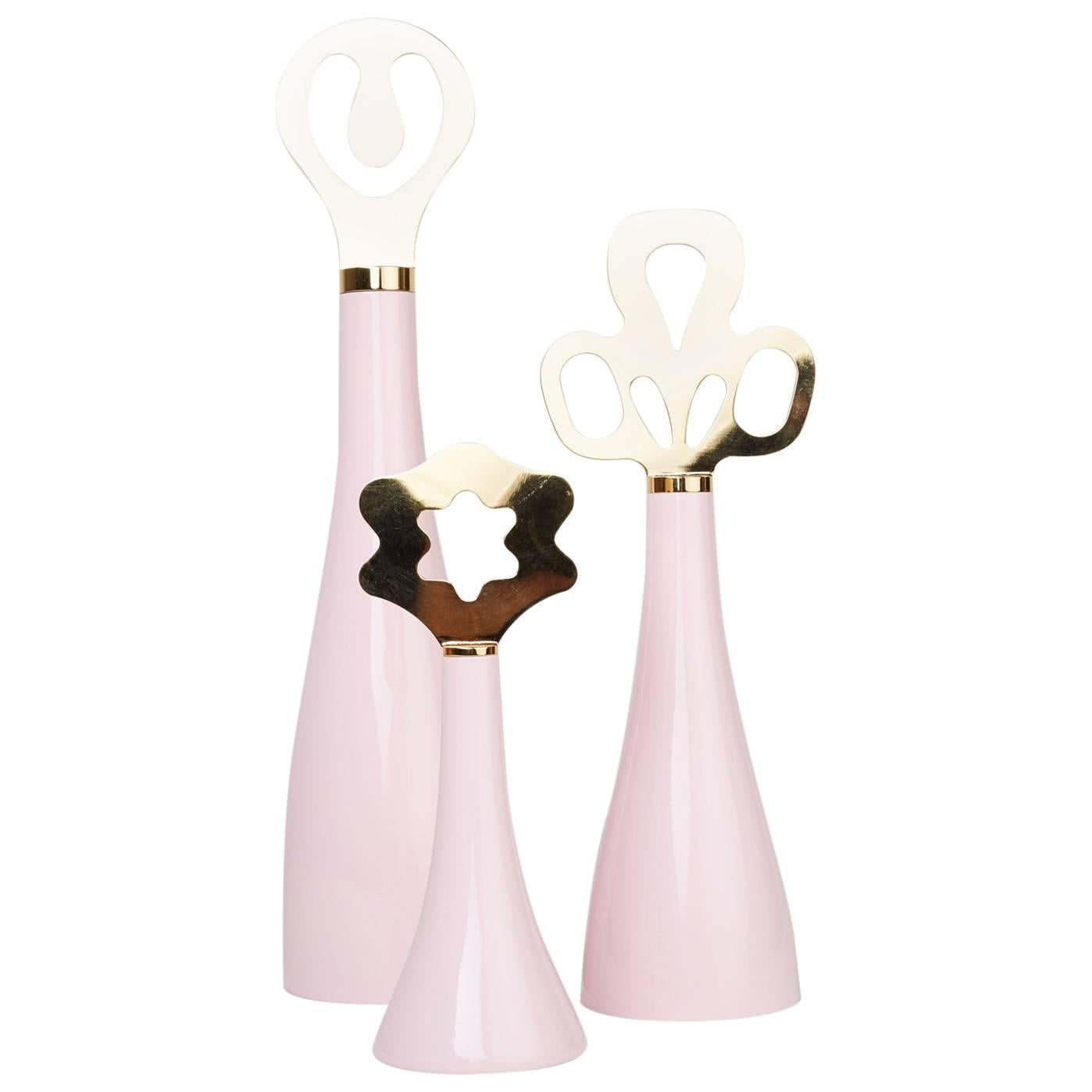 Spice Grinders from the 'Otto Family' by Karim Rashid for Gaia & Gino For Sale
