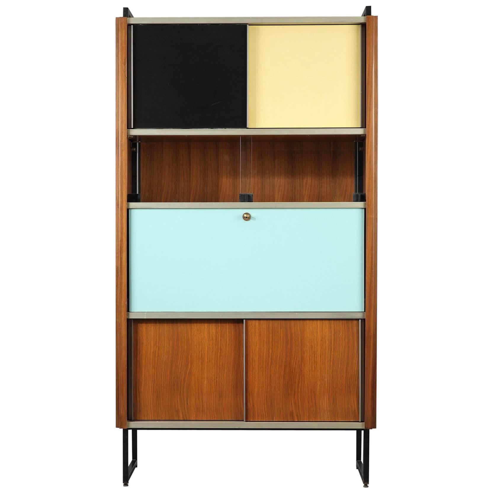Mid-20th Century Efa Secretaire Bookcase in Rosewood by Georges Frydman