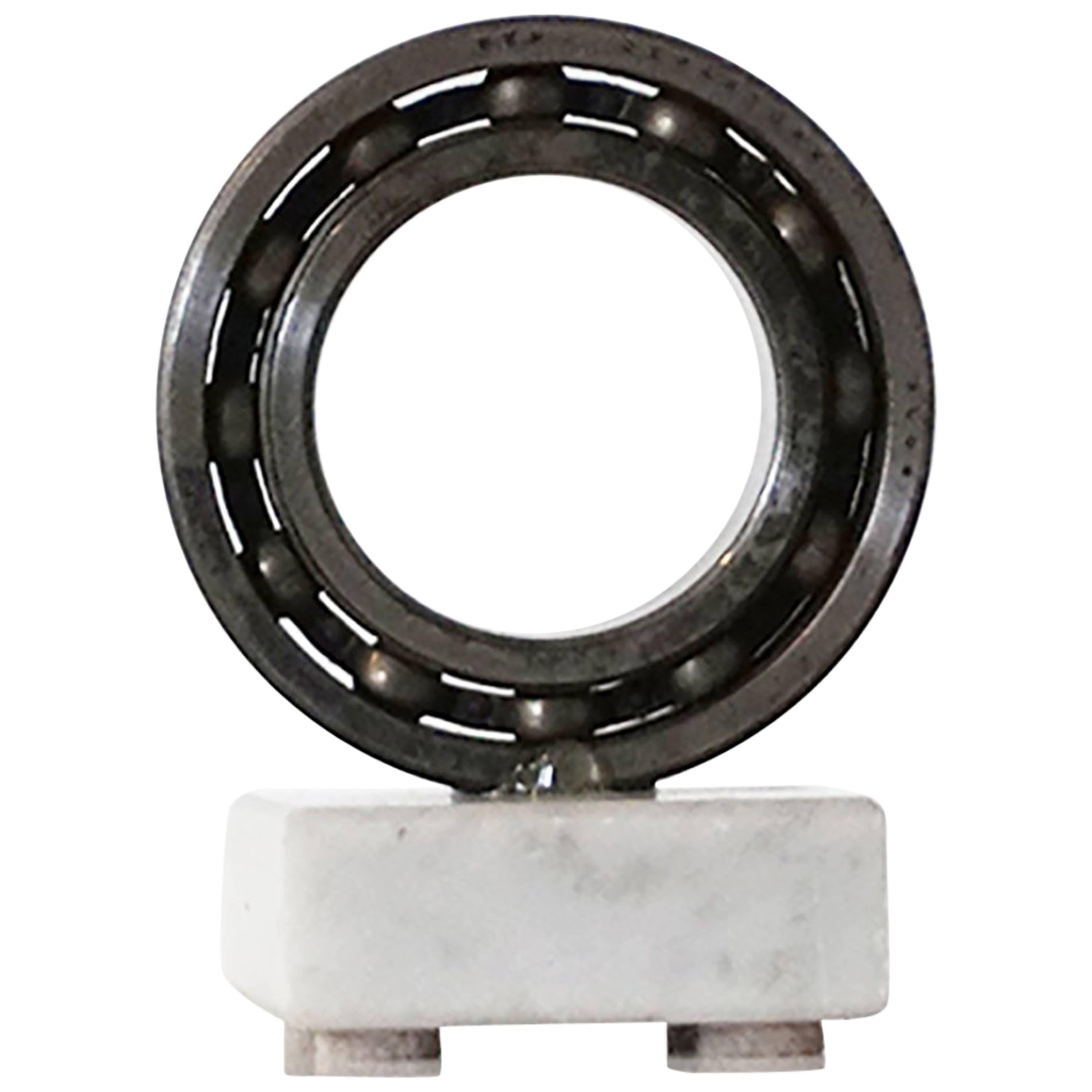 Rings from a Rocket with a Marble Base For Sale