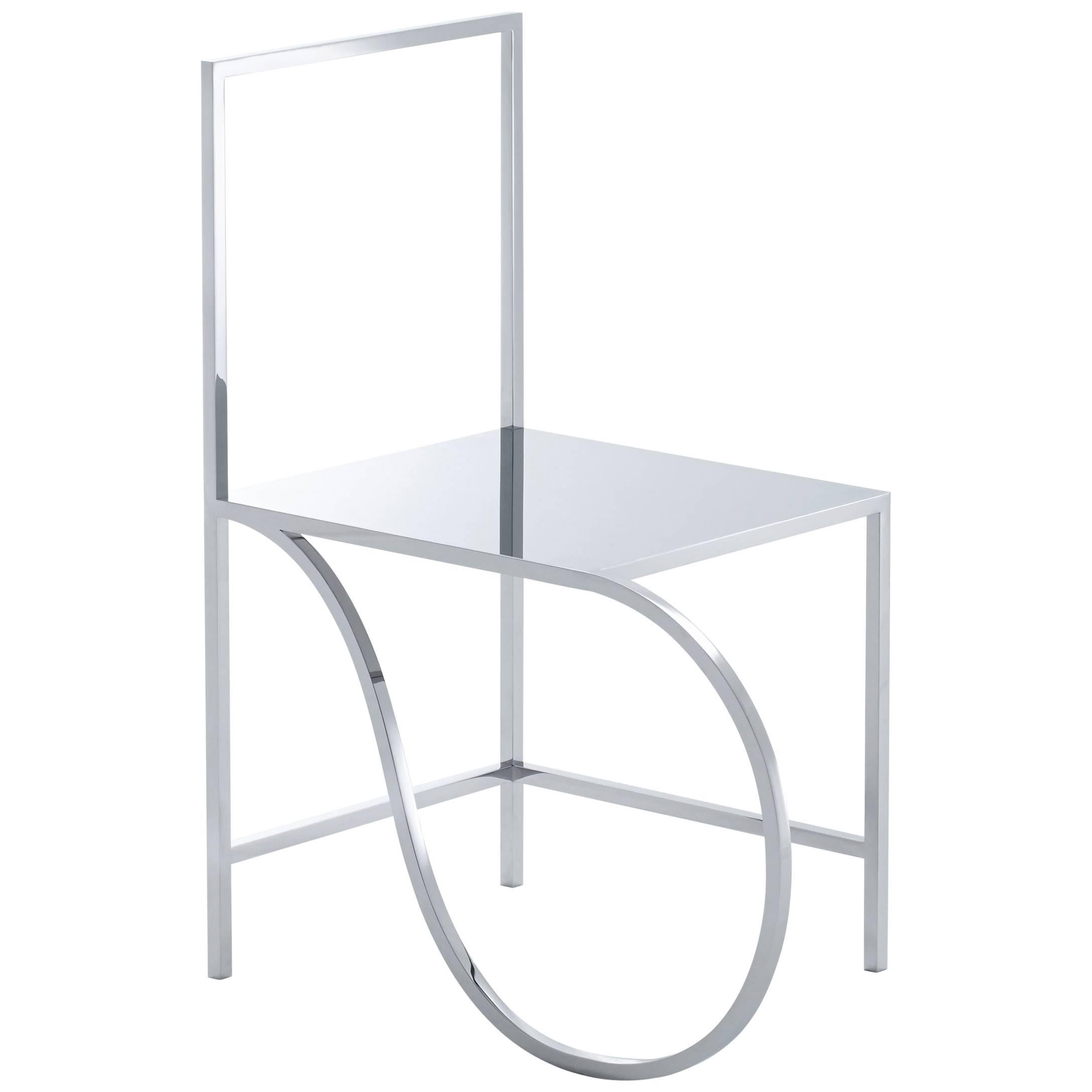 nendo, "Manga Chair (01)", Stainless Steel, Mirror