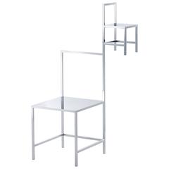 nendo, "Manga Chair (14)", Stainless Steel, Mirror 10