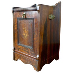 19th Century Small Storage Cabinet Made of Palisander Wood