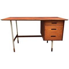 Arne Vodder Danish Modern Teak Desk 7