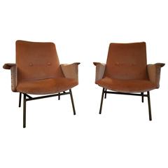 Pair of Guariche Armchairs, Model Sk660