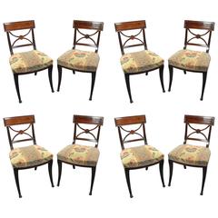 Set of Eight Thomas Hope Style Chairs