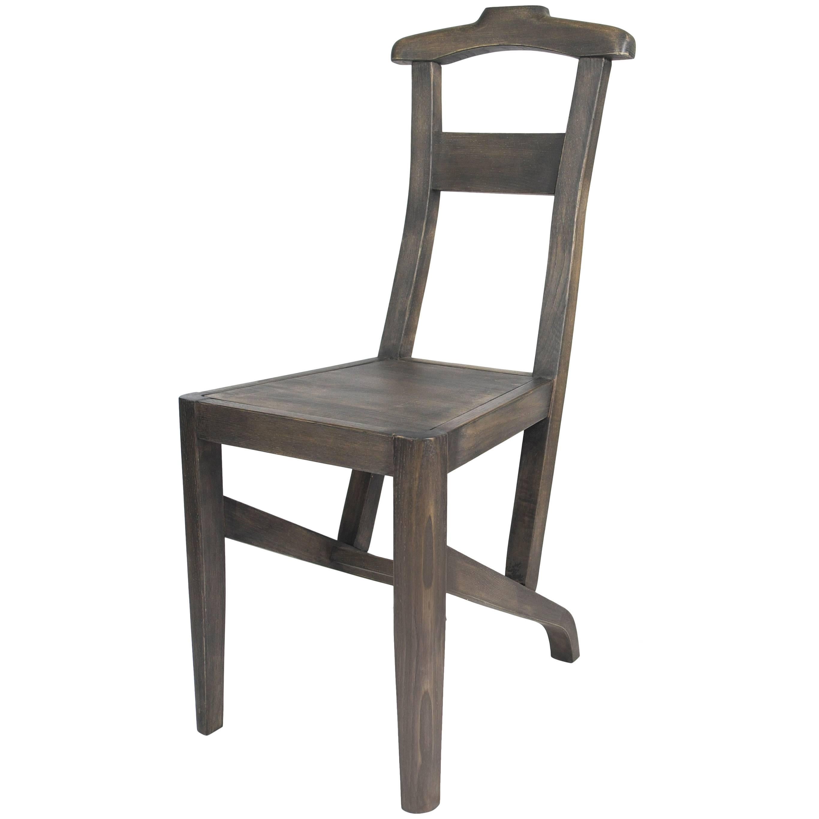 Potentino - chestnut dining chair, designed by Nigel Coates For Sale