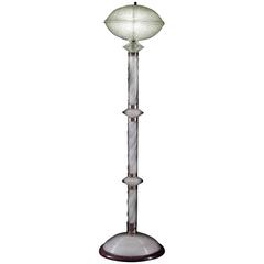 Superb Floor Lamp attributed to Seguso, circa 1950