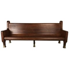 Railroad Bench, circa 1900s 2