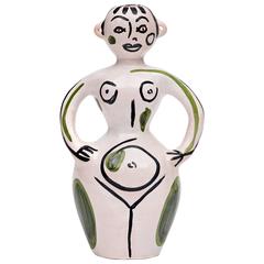 Ceramic Figural Vase by César Manrique