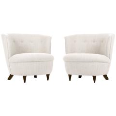 Gilbert Rohde Pair of Lounge Chairs 4