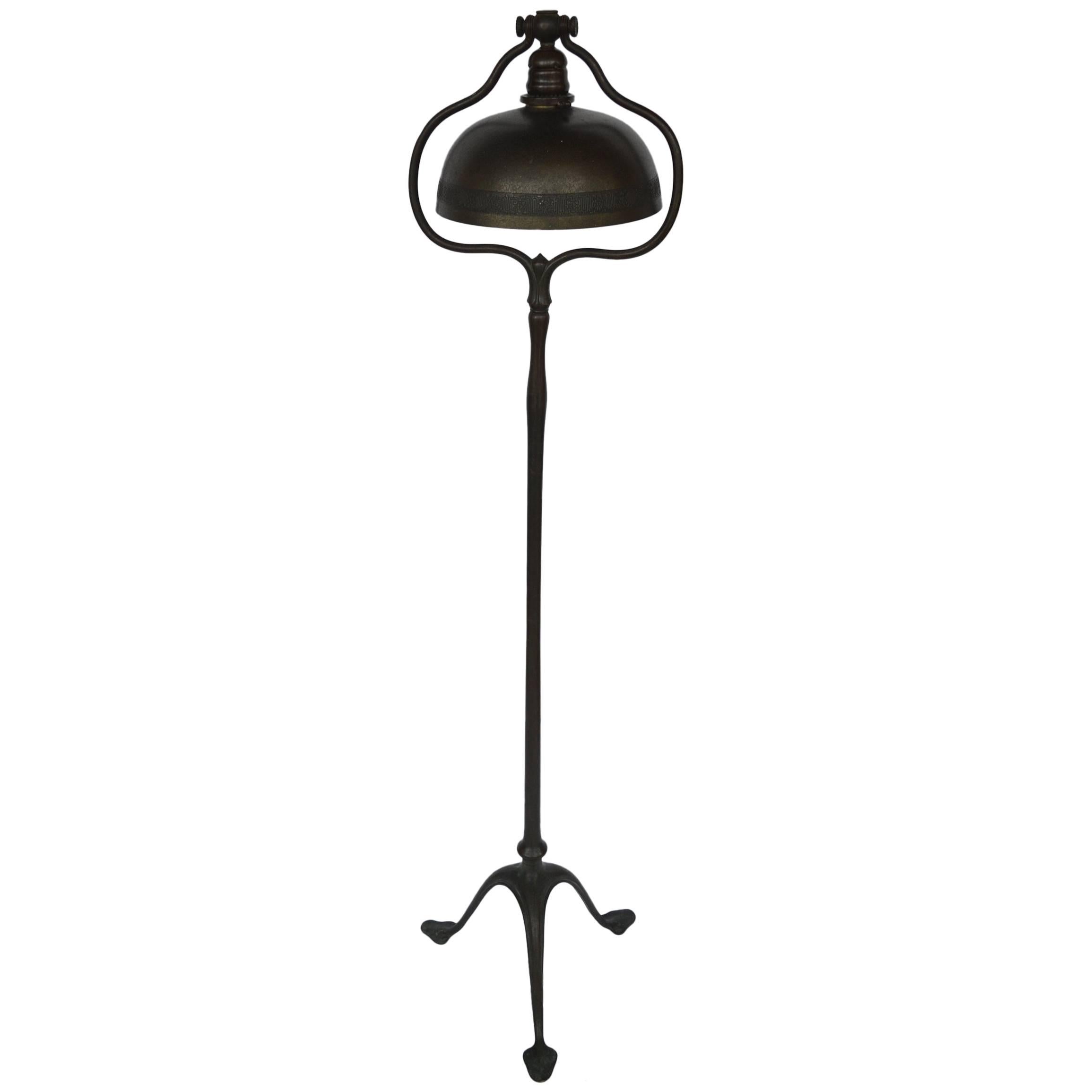 Brass Tiffany Floor Lamp