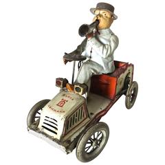 Lehman "Tut-Tut" Clockwork Car with Driver, German, Patented 1903 8
