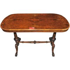 19th Century English Walnut Center Table 5