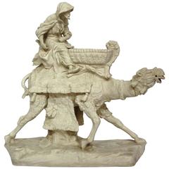 Chameau avec cavalier arabe par Imperial-Amphora / Turn, Autriche