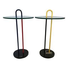 Pair of Post Modern Side Tables