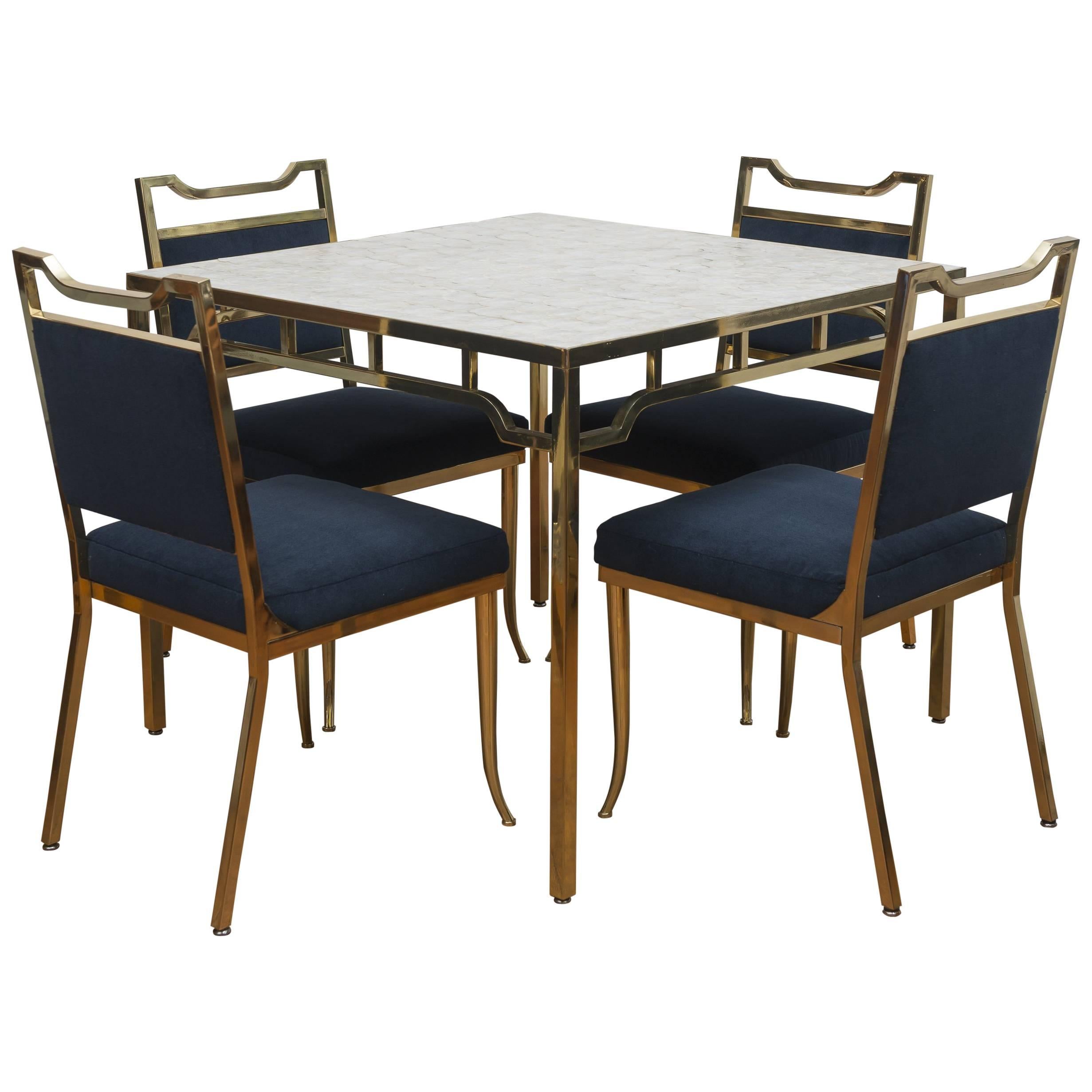 William 'Billy' Haines Brass Table Set