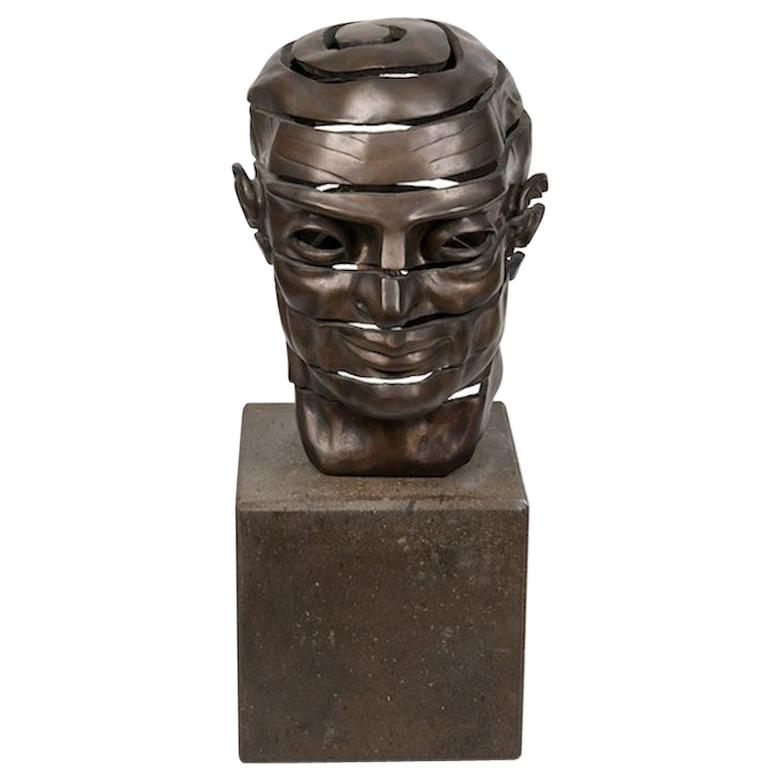 Gotzon '20th Century', Bronze Bust For Sale