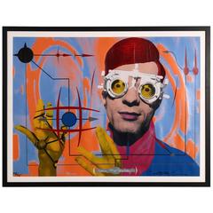 MARK MOTHERSBAUGH, DEVO Limited Edition Silkscreen by Castillo / Evans