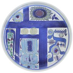 Danish Modern Ceramic Plate by Royal Copenhagen