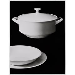 Willi Moegle Still Live Silver Gelatin Print Dining Service 6