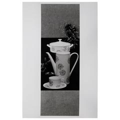 Willi Moegle Still Live Silver Gelatin Print Arzberg Porcelain by Loeffelhardt 1