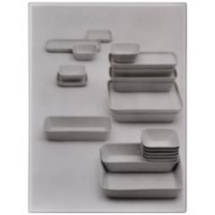 Willi Moegle Still Live Silver Gelatin Print, Stacking Bowls 7