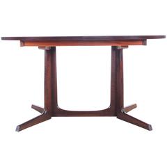 Mid-Century Modern Dining Table in Rosewood 6-10 Seats