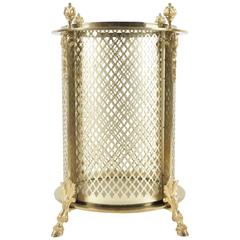 Umbrella Stand in Bronze 20th Century in the Style of Louis XVI