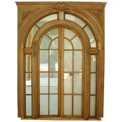 Philadelphia Neoclassical Arched Doors with Surrounds in Walnut, circa 1780 1