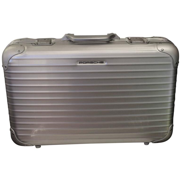 1980s Rimowa Porsche Aluminium Suitcase For Sale at 1stdibs