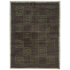 Tibetan Greek Key Rug 3