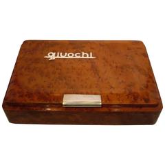 Art Deco Game Box Silver, Italy, 1920s 7