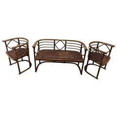 Josef Hoffmann Parlor Set for J and J Kohn 5