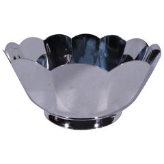 Tiffany Midcentury Modern Sterling Silver Bowl 10