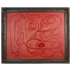 Abstract Expressionist Painting by Liotti 1