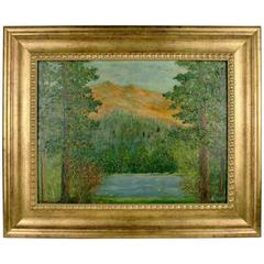 Impressionist Landscape Painting by F. Koops 2