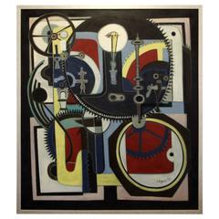 George Dergalis 1964 Painting