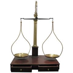 Late 19th Century French Apothecary Scale 9