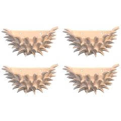 Sconces, Model "Ananas" by Jean Roger