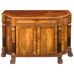 Regency Mahogany Cabinet in the Neoclassical Taste 8