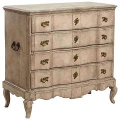 Scandinavian Baroque Chest of Drawers, Circa 1750 2
