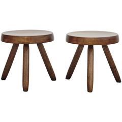 Pair of Stools after Charlotte Perriand
