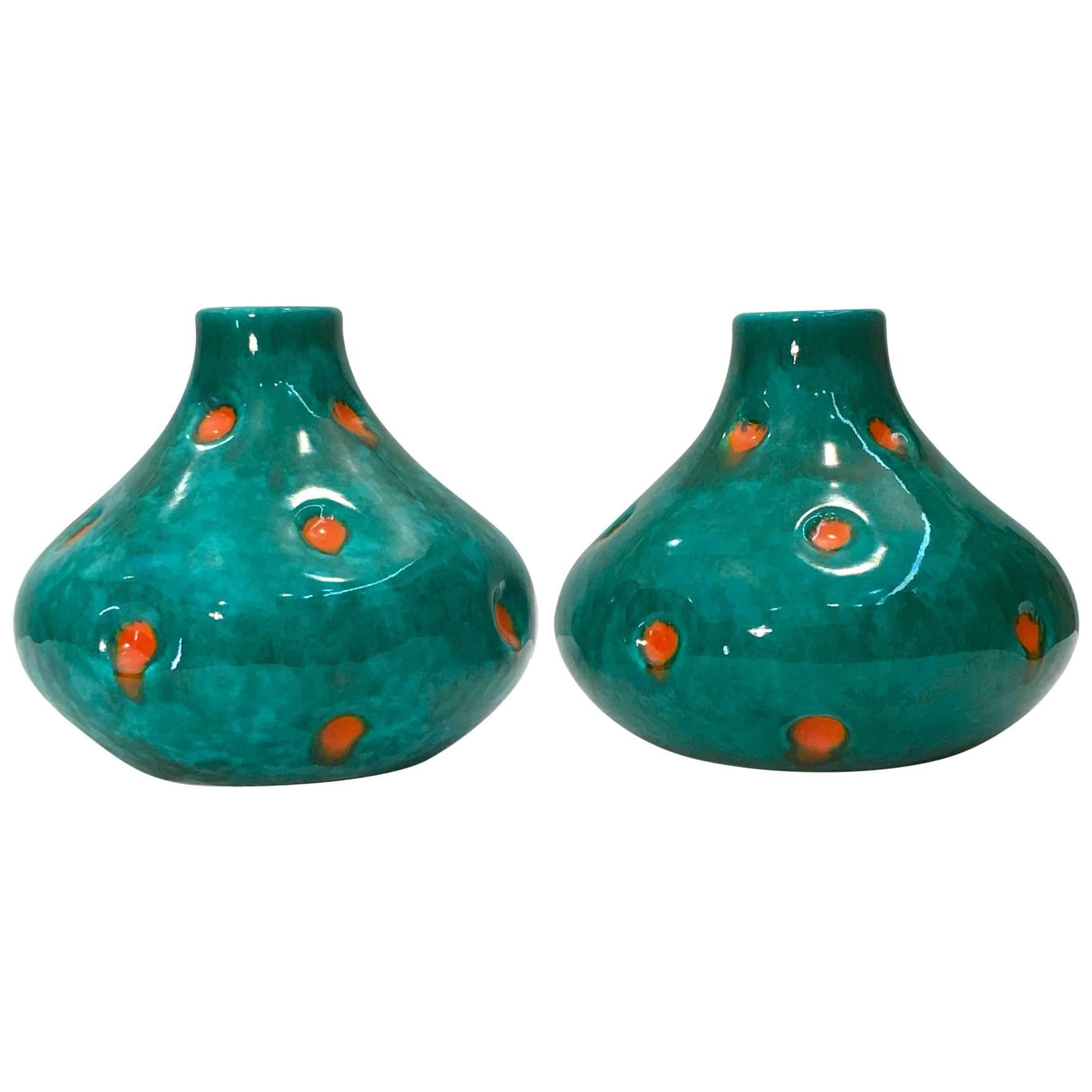 Matching Set of Two Vases by Pucci Umbertide, 1952