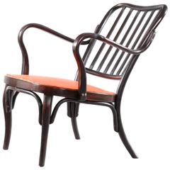 Sessel Modell A 752 von Josef Frank für Thonet, 1960er Jahre