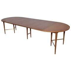 Large 10ft Paul McCobb Extension Dining Table by Calvin
