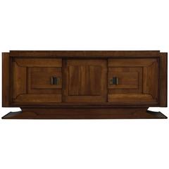 Charles Dudouyt Credenza in Dark Stained Oak