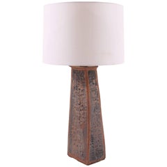 Sculptural Studio Large Ceramic Table Lamp