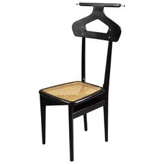 Ebonized Wooden Valet from Fratelli Reguitti, 1950s