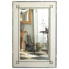 Swedish Mirror with Antique Glass