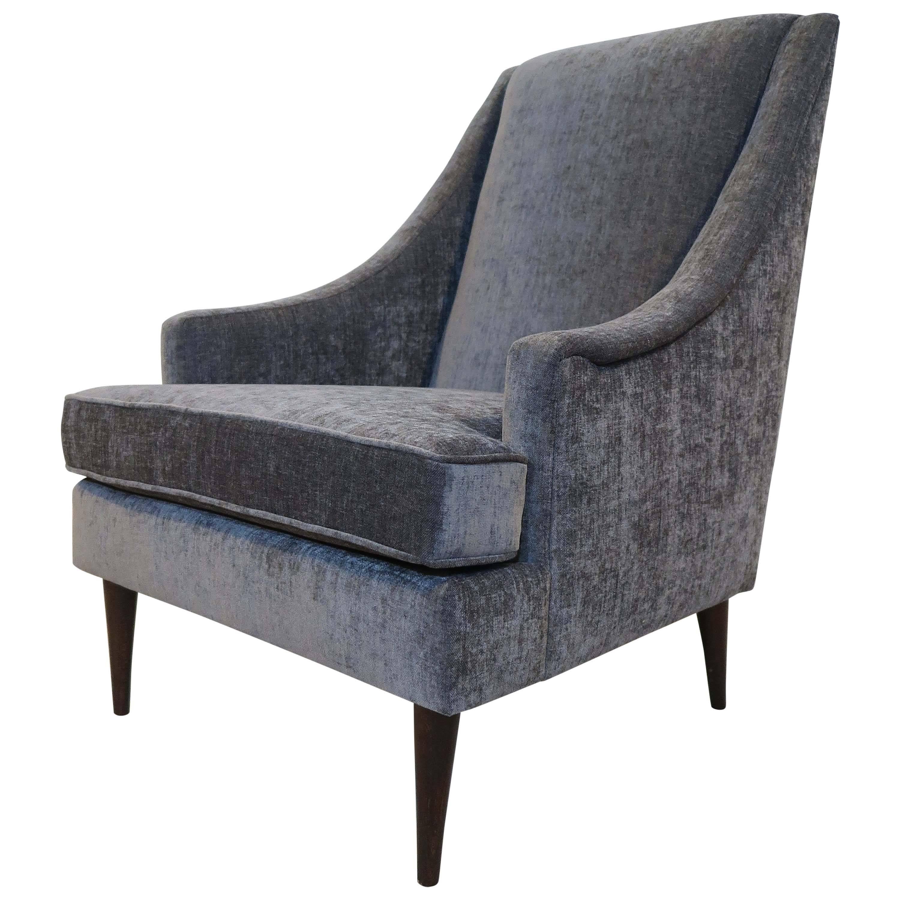 High Back Winged Armchair, England, circa 1910 at 1stDibs